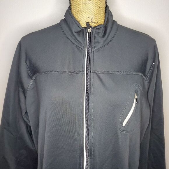 Nike Mens Gray Full-Zip Jacket Size M - Picture 2 of 11